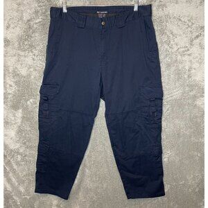 5.11 Tactical Men Navy Blue Twill Ripstop Utility Regular EMS Cargo Pant 40x30*